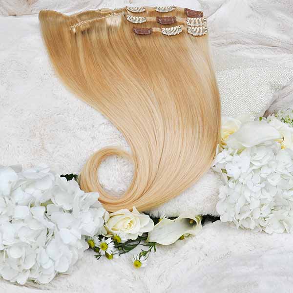 Human hair remy outlet clip in extensions