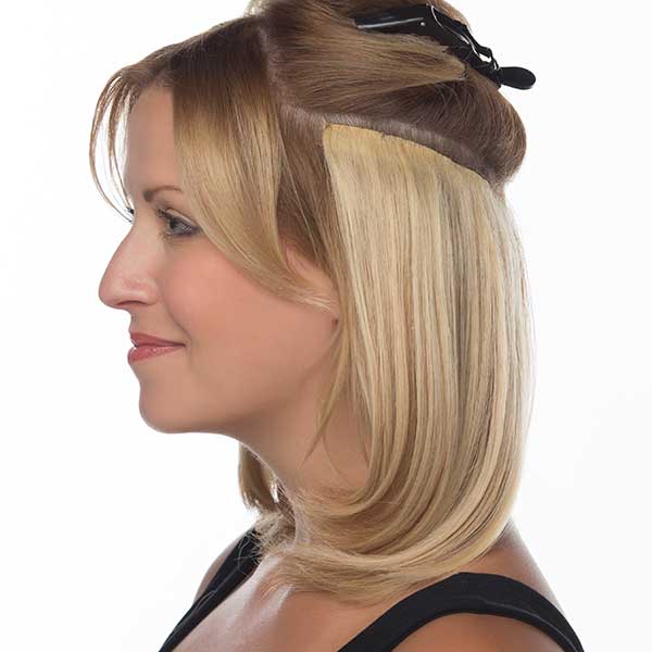 Synthetic Clip In Extensions For THINNING Hair